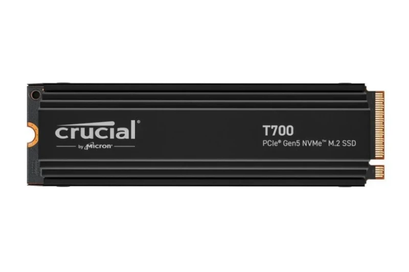 Crucial T700 W/Heatsink - 2 TB SSD, M.2 PCIe 5.0 X4, M.2-2280 - Featured Image