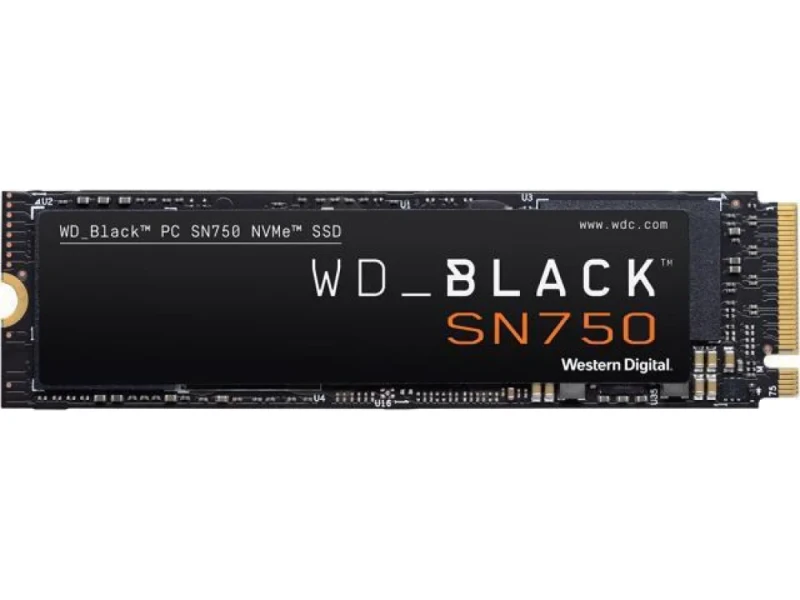 Western Digital Black SN750 - 2 TB SSD, M.2 PCIe 3.0 X4, M.2-2280 - Featured Image