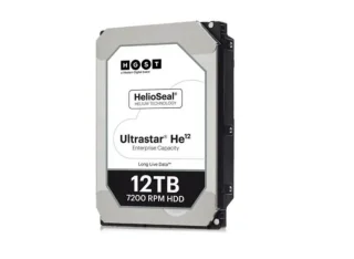 Western Digital Ultrastar DC HC520 - 12 TB 7200 RPM, SATA 6.0 Gb/s, 3.5"
