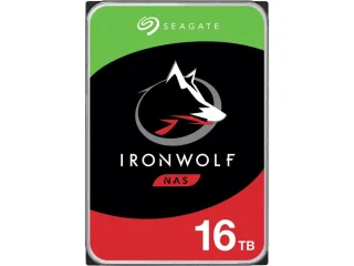 Seagate IronWolf NAS - 16 TB 7200 RPM, SATA 6.0 Gb/s, 3.5", 256 MB Cache memory