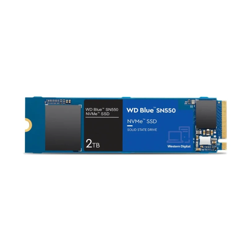 Western Digital Blue SN550 - 2 TB SSD, M.2 PCIe 3.0 X4, M.2-2280 - Featured Image