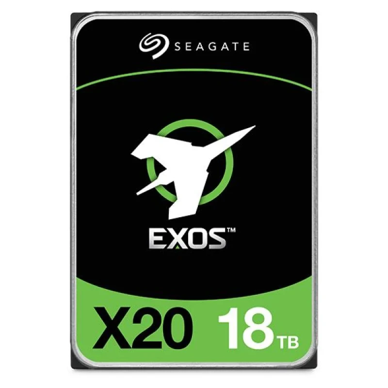 Seagate Exos X20 - 18 TB 7200 RPM, SATA 6.0 Gb/s, 3.5", 256 MB Cache memory - Featured Image