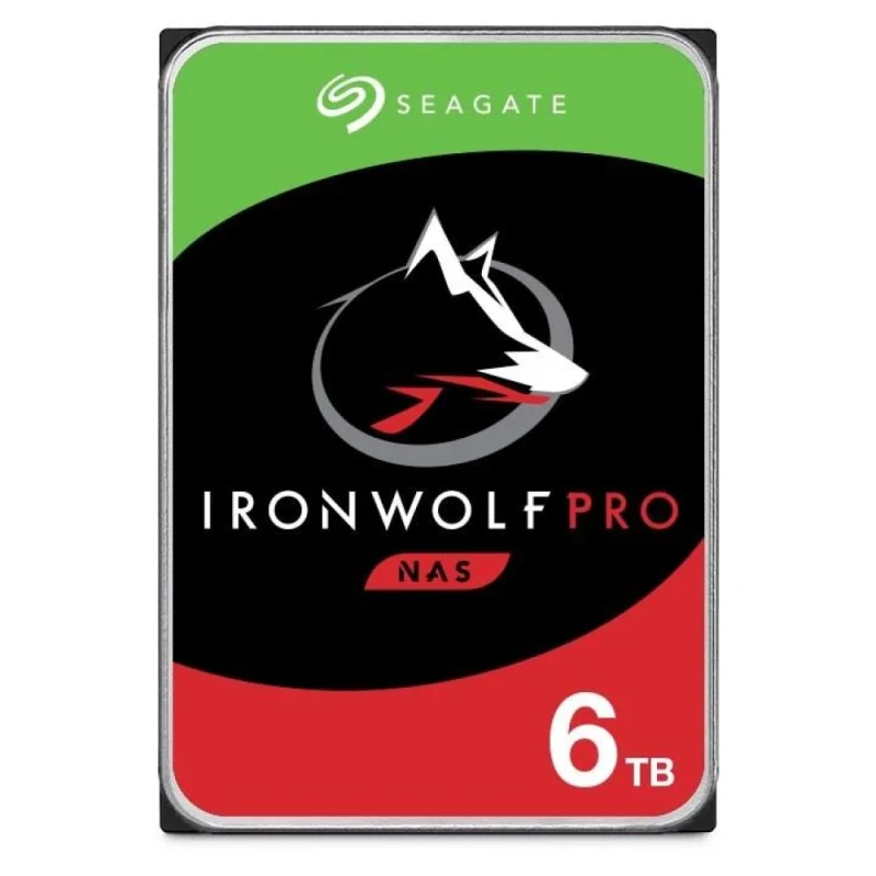 Seagate IronWolf Pro - 6 TB 7200 RPM, SATA 6.0 Gb/s, 3.5", 256 MB Cache memory - Featured Image