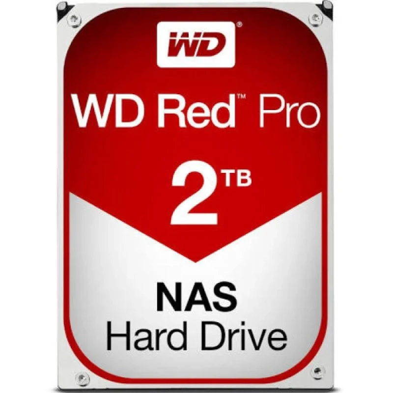 Western Digital WD Red Pro - 2 TB 7200 RPM, SATA 6.0 Gb/s, 3.5", 64 MB Cache memory - Featured Image