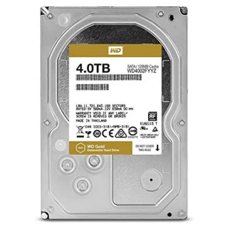 Western Digital Gold - 4 TB 7200 RPM, SATA 6.0 Gb/s, 3.5", 128 MB Cache memory
