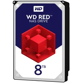 Western Digital Red - 8 TB 5400 RPM, SATA 6.0 Gb/s, 3.5", 256 MB Cache memory