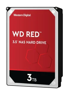 Western Digital Red - 3 TB 5400 RPM, SATA 6.0 Gb/s, 3.5", 256 MB Cache memory