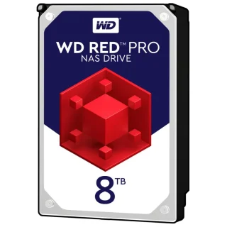 Western Digital WD Red Pro - 8 TB 7200 RPM, SATA 6.0 Gb/s, 3.5", 256 MB Cache memory