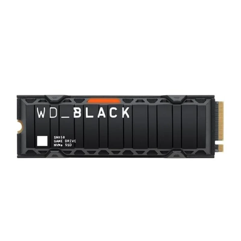 Western Digital WDS100T1XHE w/Heatsink - 1 TB SSD, M.2 PCIe 4.0 X4, M.2-2280 - Featured Image