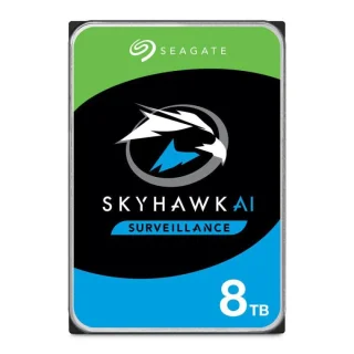 Seagate SkyHawk AI - 8 TB 7200 RPM, SATA 6.0 Gb/s, 3.5", 256 MB Cache memory