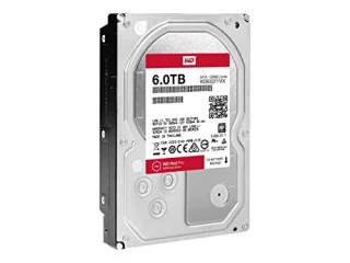 Western Digital WD Red Pro - 6 TB 7200 RPM, SATA 6.0 Gb/s, 3.5", 128 MB Cache memory