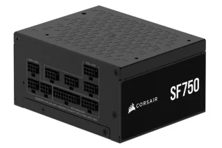 Corsair SF750 (2024) - 750 W SFX Power Supply, 80+ Platinum, Fully Modular, Black Color