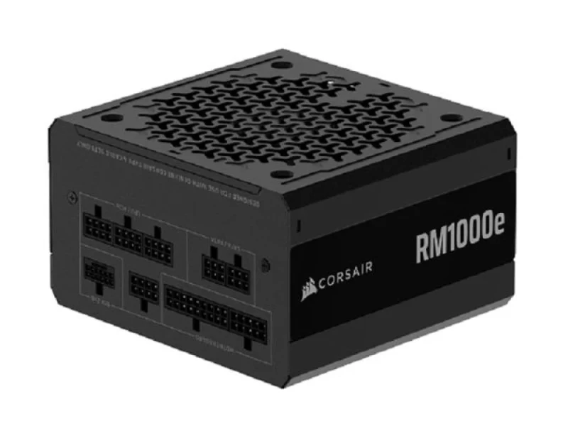 Corsair RM1000e (2025) - 1000 W ATX Power Supply, Fully Modular, Black Color - Featured Image