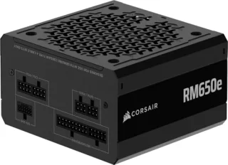 Corsair RM650e (2025) - 650 W ATX Power Supply, Fully Modular, Black Color