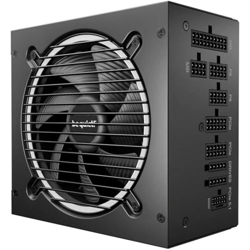 be quiet! Pure Power 13 M - 1000 W ATX Power Supply, 80+ Gold, Fully Modular, Black Color - Featured Image