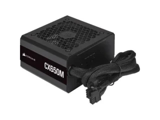 Corsair CX650M (2021) - 650 W ATX Power Supply, 80+ Bronze, Semi-Modular, Black Color
