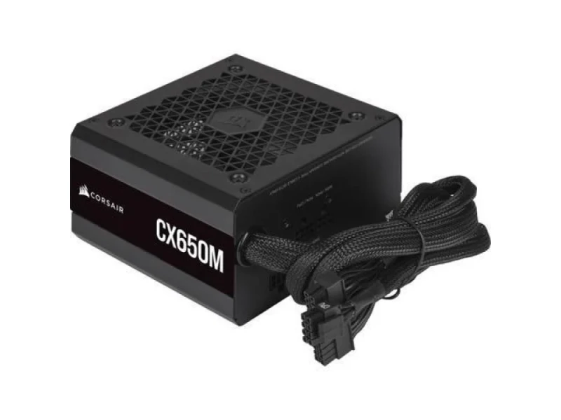 Corsair CX650M (2021) - 650 W ATX Power Supply, 80+ Bronze, Semi-Modular, Black Color - Featured Image