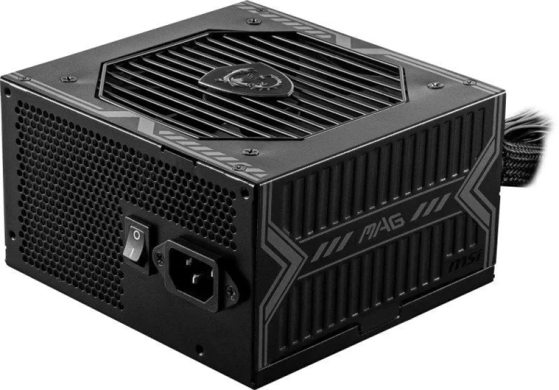 MSI MAG A750BN PCIE5 - 750 W ATX Power Supply, 80+ Bronze, Non-Modular, Black Color - Featured Image