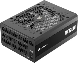 Corsair HX1200i (2025) - 1200 W ATX Power Supply, 80+ Platinum, Fully Modular, Black Color