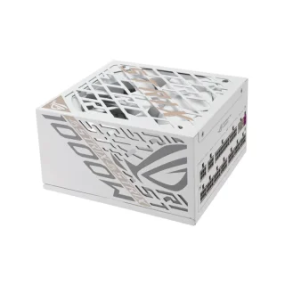 Asus ROG STRIX 1000P GAMING - 1000 W ATX Power Supply, 80+ Platinum, Fully Modular, White Color