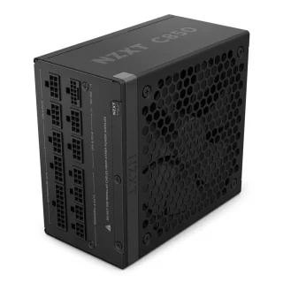 NZXT C850 (2024) - 850 W ATX Power Supply, 80+ Gold, Fully Modular, Black Color