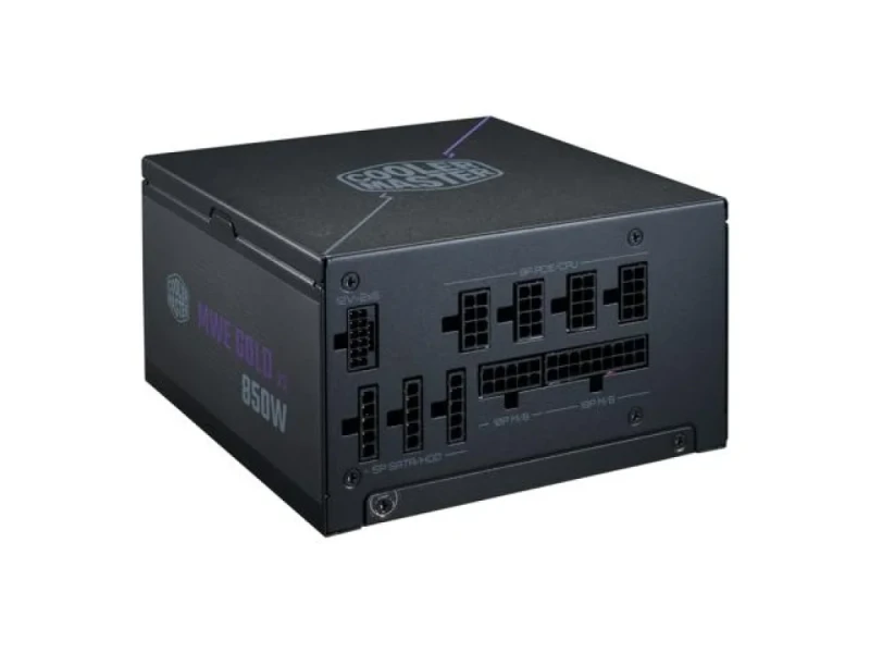 Cooler Master MWE Gold 850 V3 - 850 W ATX Power Supply, 80+ Gold, Fully Modular, Black Color - Featured Image