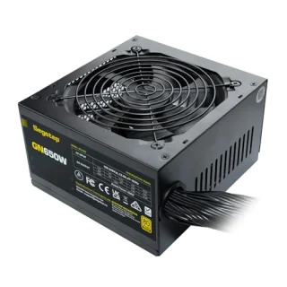 Segotep GN - 650 W ATX Power Supply, 80+ Gold, Non-Modular, Black Color