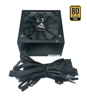 Apevia Prestige - 800 W ATX Power Supply, 80+ Gold, Non-Modular, Black Color