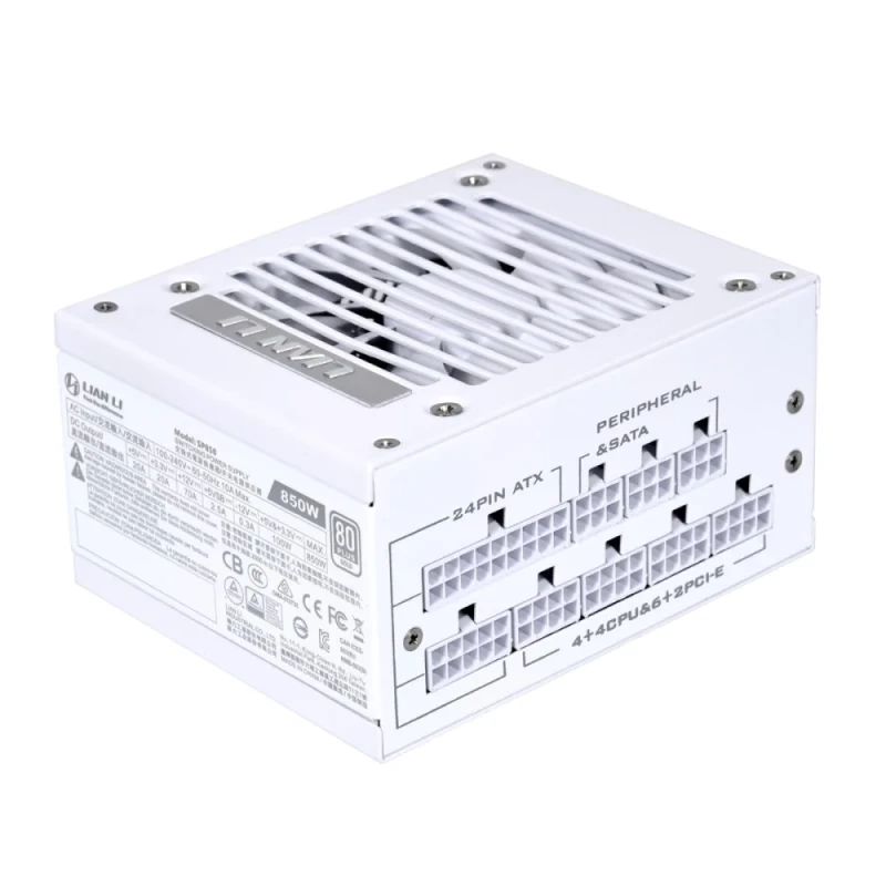 Lian Li SP850 - 850 W SFX Power Supply, 80+ Gold, Fully Modular, White Color - Featured Image