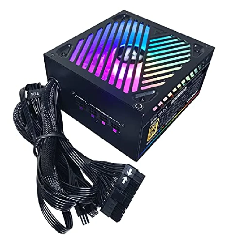 Apevia Premier - 650 W ATX Power Supply, 80+ Gold, Semi-Modular, Black Color - Featured Image