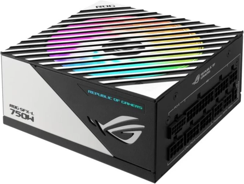 Asus ROG LOKI - 750 W SFX Power Supply, 80+ Platinum, Fully Modular, Black / Silver Color - Featured Image