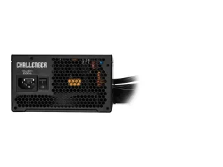 ASRock Challenger CL-750G - 750 W ATX Power Supply, 80+ Gold, Non-Modular, Black Color