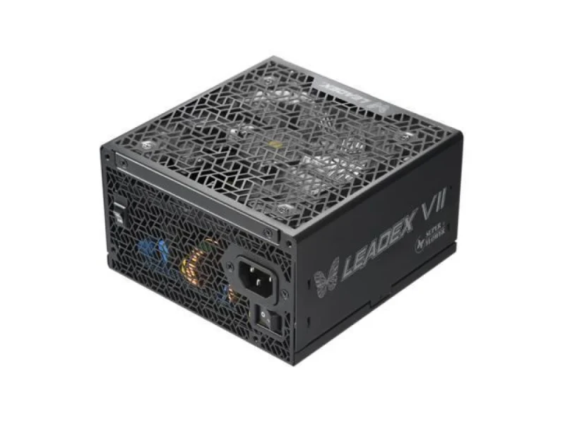 Super Flower LEADEX VII Platinum PRO - 1200 W ATX Power Supply, 80+ Platinum, Fully Modular, Black Color - Featured Image
