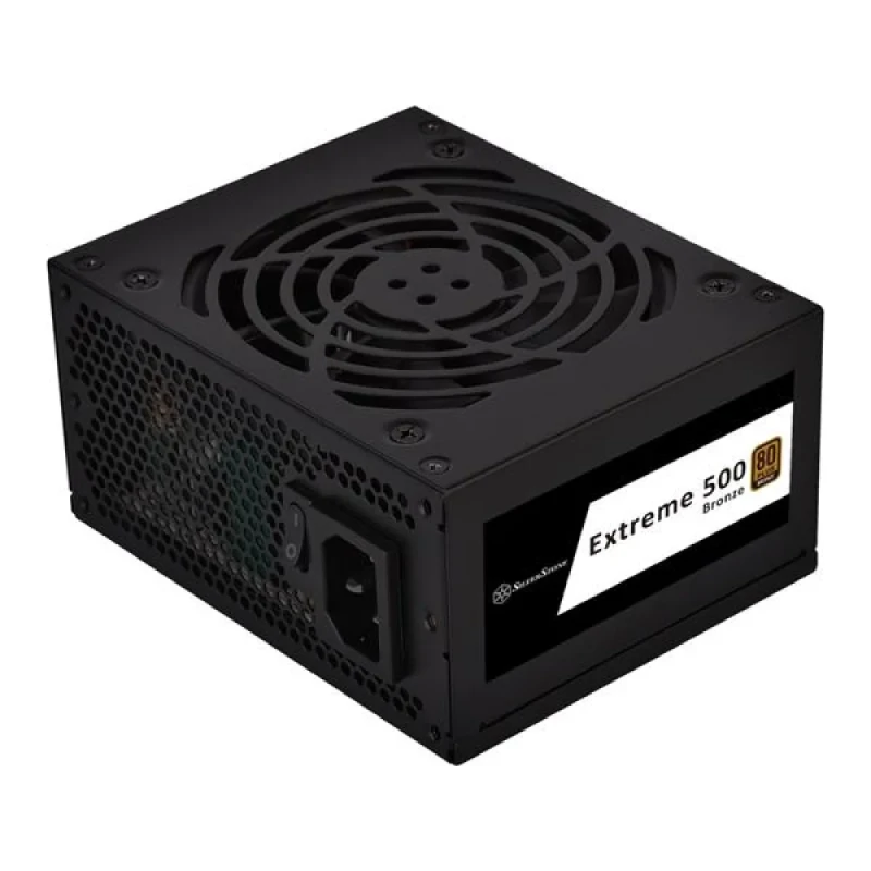 Silverstone Extreme 500 Bronze - 500 W SFX Power Supply, 80+ Bronze, Non-Modular, Black / White Color - Featured Image
