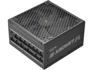 Super Flower Leadex III Gold UP - 850 W ATX Power Supply, 80+ Gold, Fully Modular, Black Color