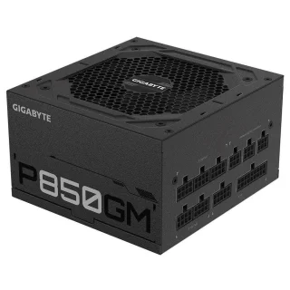 Gigabyte P850GM - 850 W ATX Power Supply, 80+ Gold, Fully Modular, Black Color