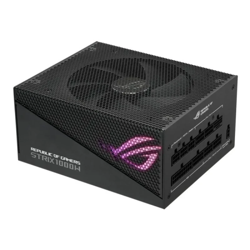 Asus ROG Strix Aura Edition - 1000 W ATX Power Supply, 80+ Gold, Fully Modular, Black Color - Featured Image