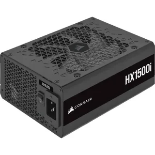 Corsair HX1500i (2022) - 1500 W ATX Power Supply, 80+ Platinum, Fully Modular, Black Color