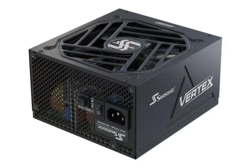 SeaSonic VERTEX GX-1000 - 1000 W ATX Power Supply, 80+ Gold, Fully Modular, Black / Silver Color - Featured Image