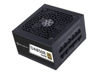 Silverstone DA850R-GMA - 850 W ATX Power Supply, 80+ Gold, Fully Modular, Black Color