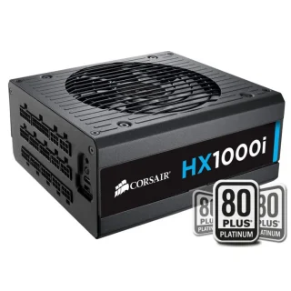 Corsair HX1000i - 1000 W ATX Power Supply, 80+ Platinum, Fully Modular