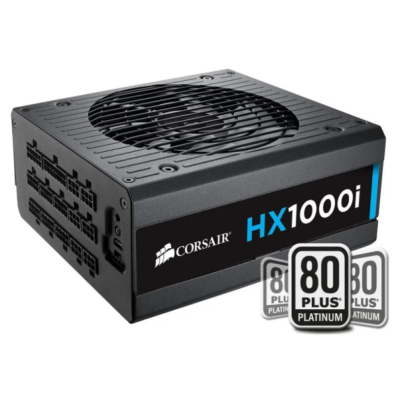 Corsair HX1000i - 1000 W ATX Power Supply, 80+ Platinum, Fully Modular - Featured Image