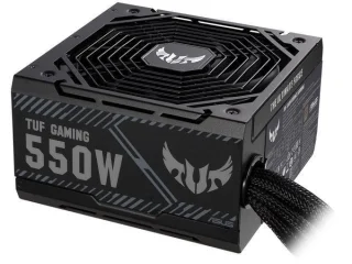 Asus TUF Gaming B - 550 W ATX Power Supply, 80+ Bronze, Non-Modular, Black Color
