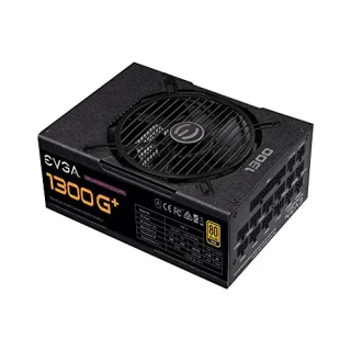EVGA SuperNOVA 1300 G+ - 1300 W ATX Power Supply, 80+ Gold, Fully Modular, Black Color