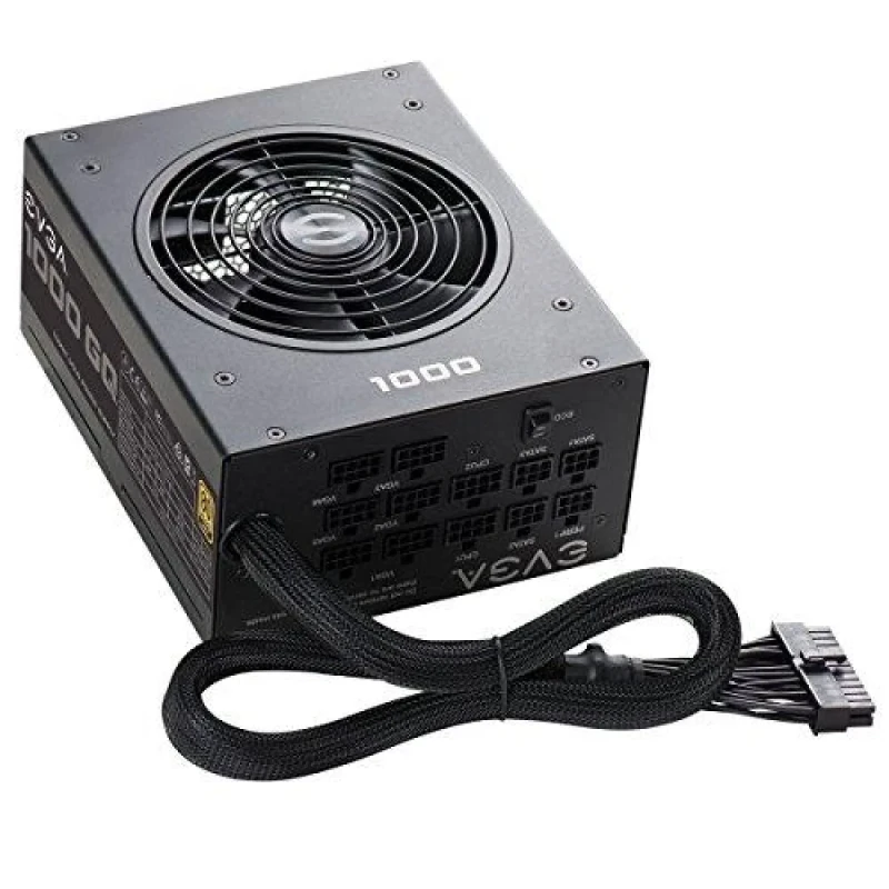 EVGA 1000 GQ - 1000 W ATX Power Supply, 80+ Gold, Semi-Modular - Featured Image