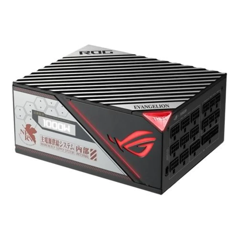 Asus ROG THOR P2 Gaming EVA Edition - 1000 W ATX Power Supply, 80+ Platinum, Fully Modular, Black / Silver Color - Featured Image