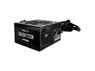 ASRock Challenger CL-550B - 550 W ATX Power Supply, 80+ Bronze, Non-Modular, Black Color