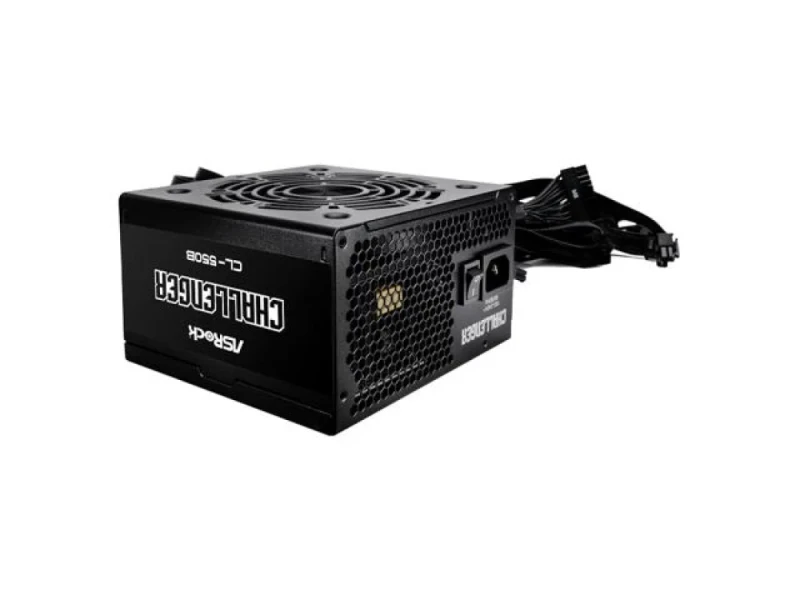 ASRock Challenger CL-550B - 550 W ATX Power Supply, 80+ Bronze, Non-Modular, Black Color - Featured Image