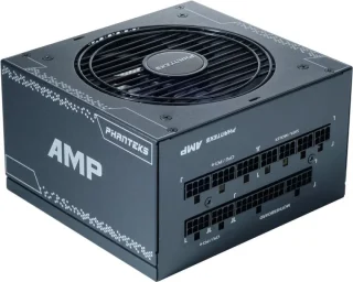 Phanteks AMP - 850 W ATX Power Supply, 80+ Gold, Fully Modular, Black Color