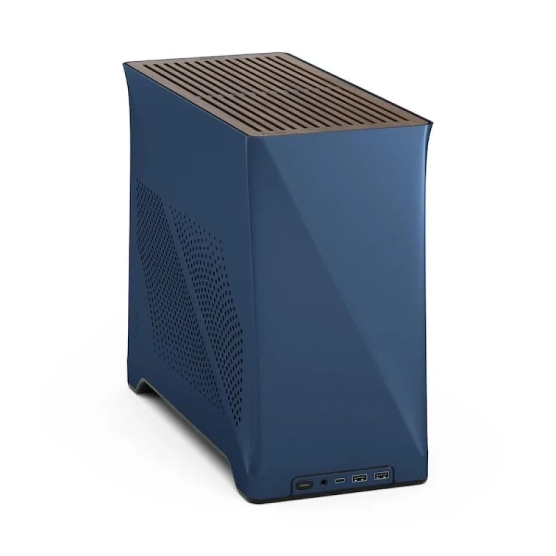 Fractal Design Era 2 - Mini ITX Tower, Mesh Side Panel, 19.0 L External Volume, Blue / Brown Color - Featured Image